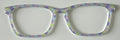 NEW Casper Topper; Framefetti; blue, purple, green plaid