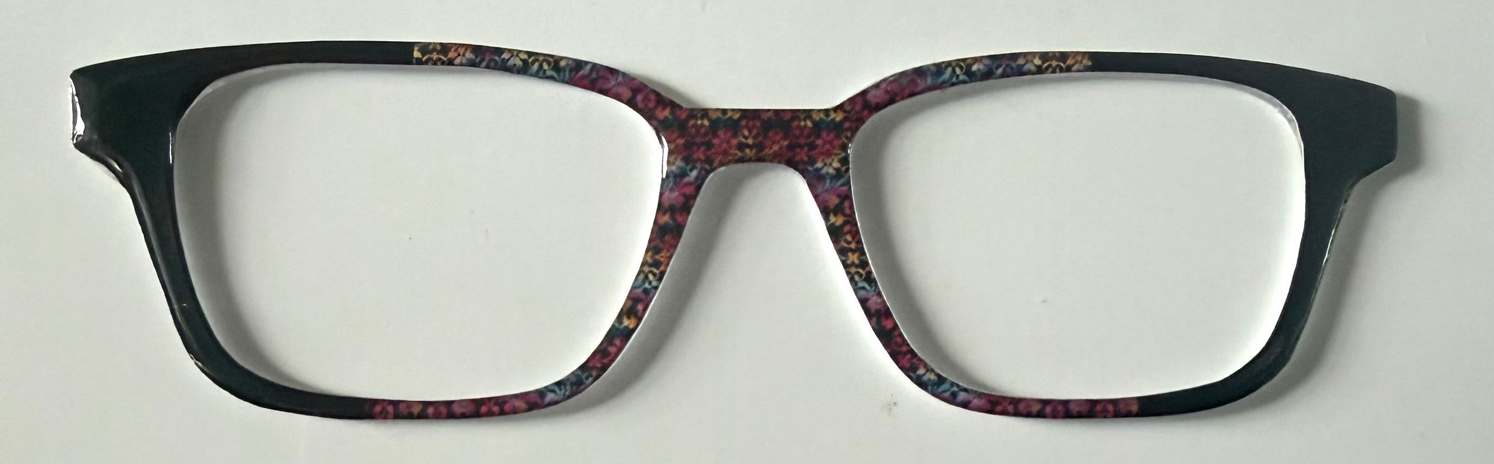 NEW Finley Topper; Framefetti; misc design/black vertical split