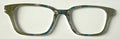 NEW Finley Topper; Framefetti; floral design/green vertical split