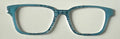 NEW Finley Topper; Framefetti; diamond pattern/blue vertical split
