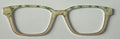 NEW Finley Topper; Framefetti; hydrangea/champagne split
