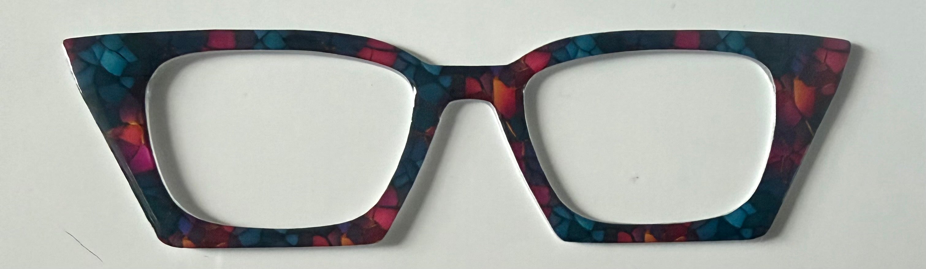 NEW Finley Topper; Framefetti; hybrid; teal/orange/deep pink