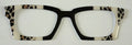 NEW Finley Thick Topper; Framefetti; cream/animal print/stripe/black vertical