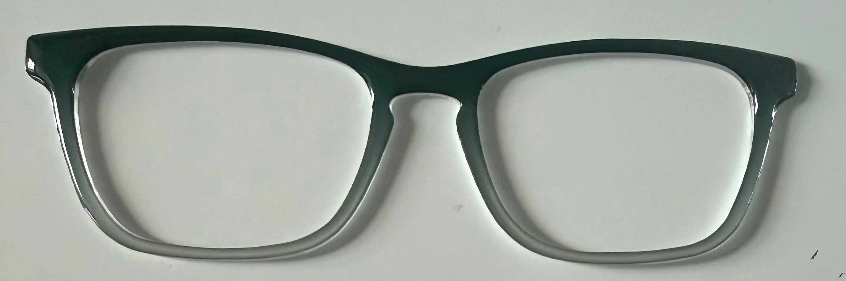 NEW Larkin Topper; Framefetti;  black to gray gradient