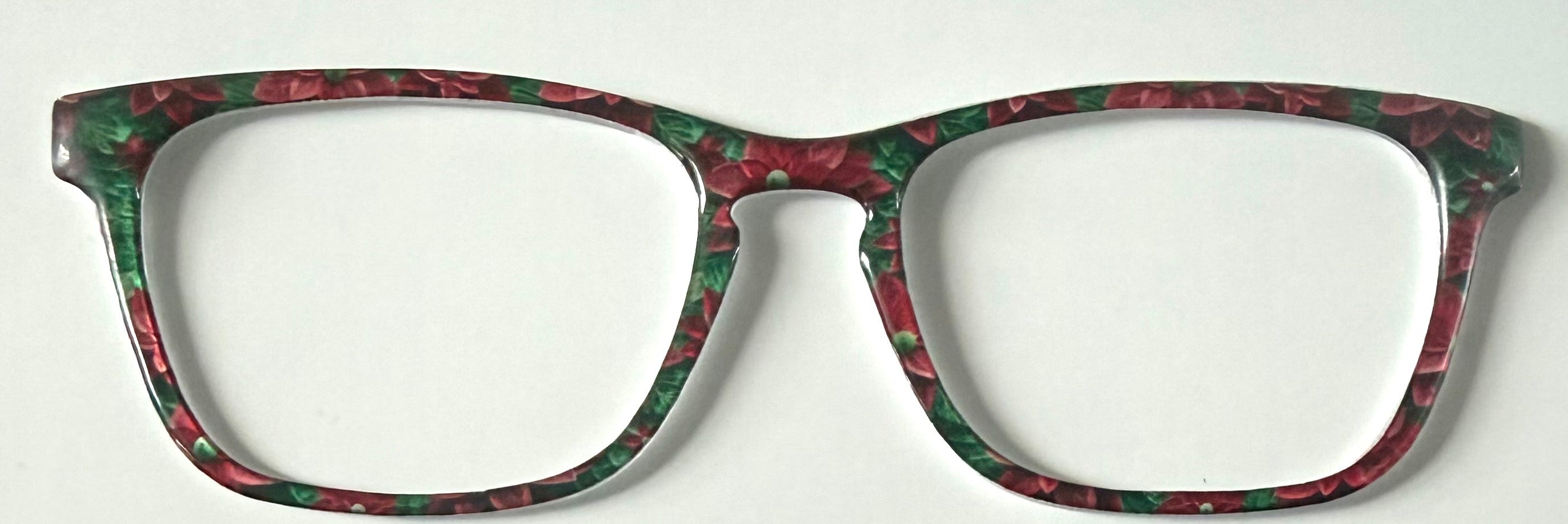 NEW Larkin Topper; Framefetti;  Christmas Poinsettias