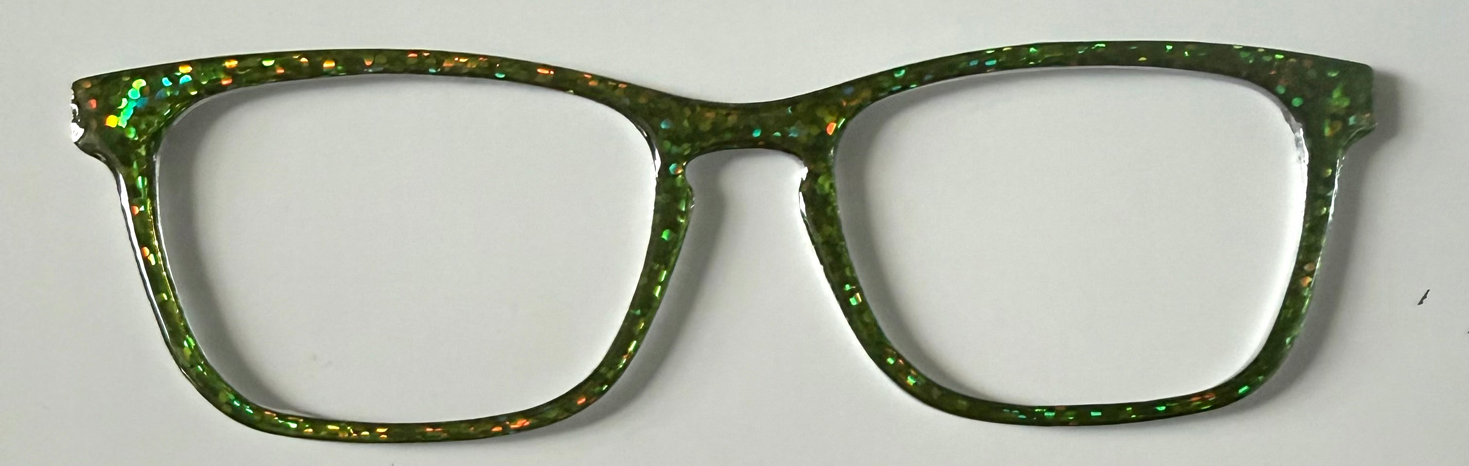 NEW Larkin Topper; Framefetti;  olive green shimmer