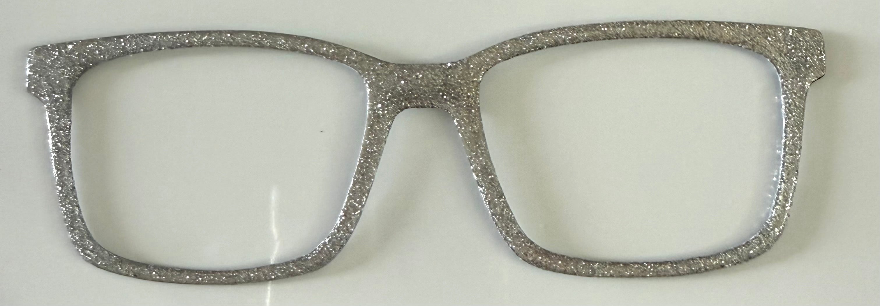 Kirby Topper; silver glitter