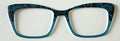 Kirby Topper; hybrid; black swirls/turquoise split