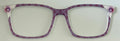 NEW Kirby Topper; Framefetti; purple pattern with corner design