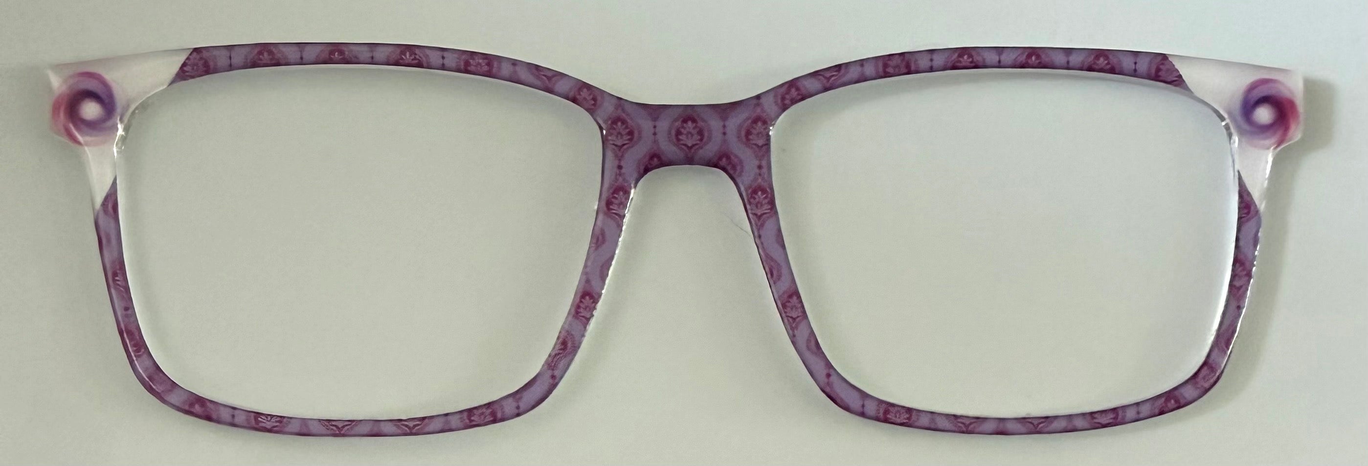 NEW Kirby Topper; Framefetti; purple pattern with corner design