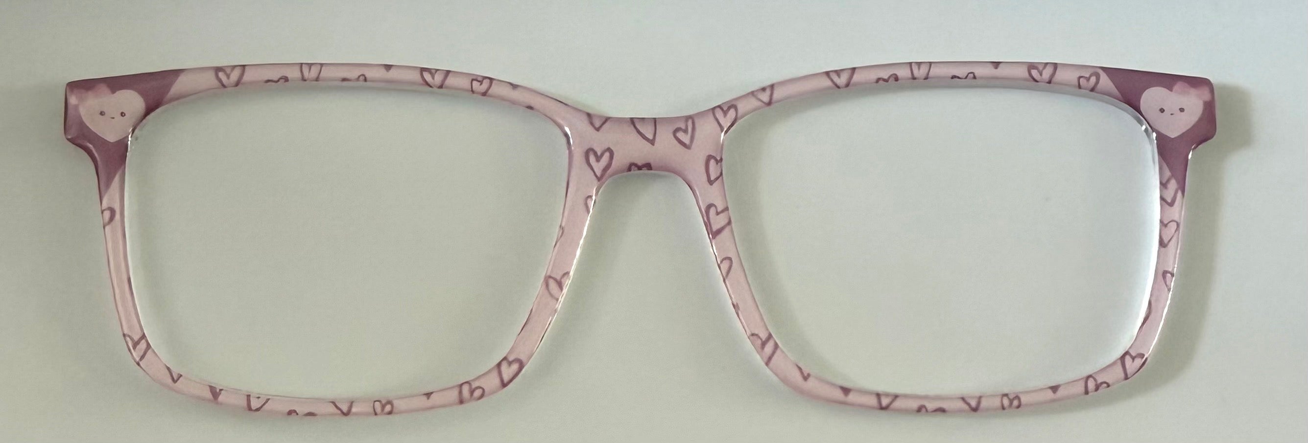 NEW Kirby Topper; Framefetti; pale pink hearts