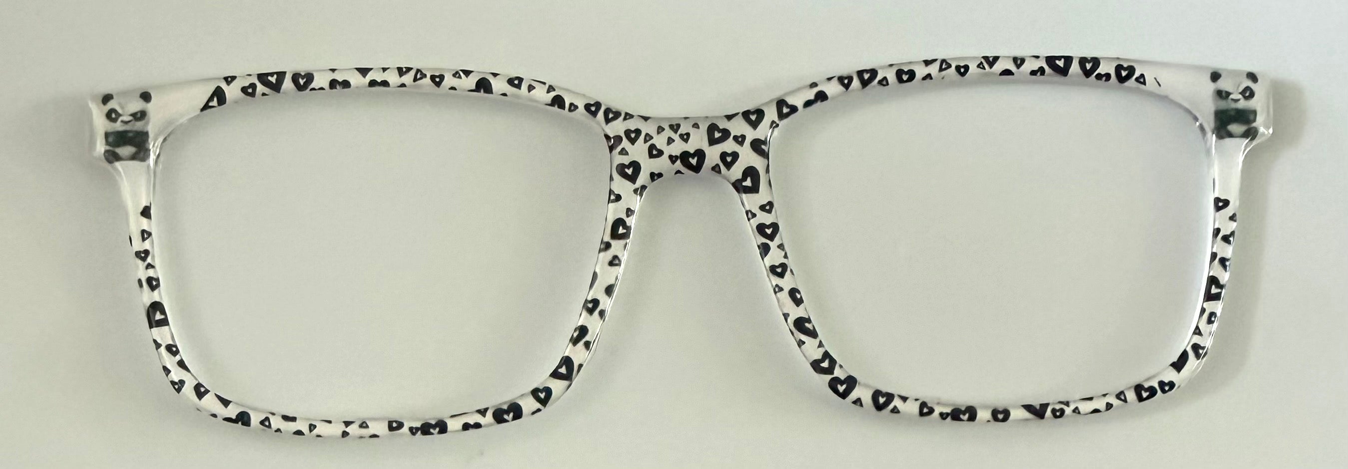 NEW Kirby Topper; Framefetti; black and white hearts