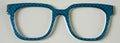 NEW Murphy Topper; Framefetti; blue polka dot