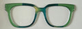 NEW Murphy Topper; Framefetti; Van Gogh brush strokes to teal vertical gradient