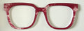 NEW Murphy Topper; Framefetti; red with pink accents