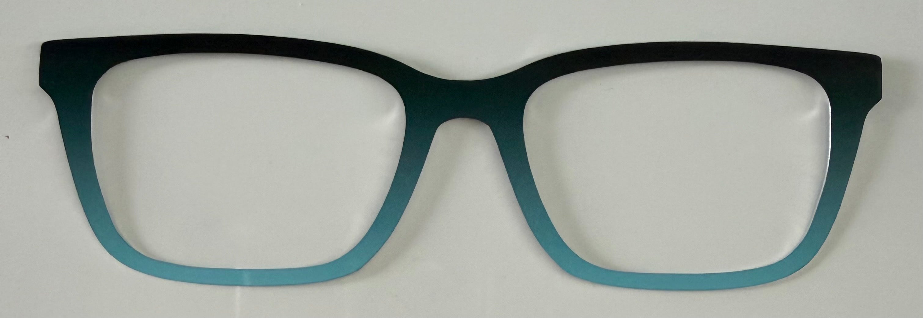 Larkin Topper; metal; teal gradient