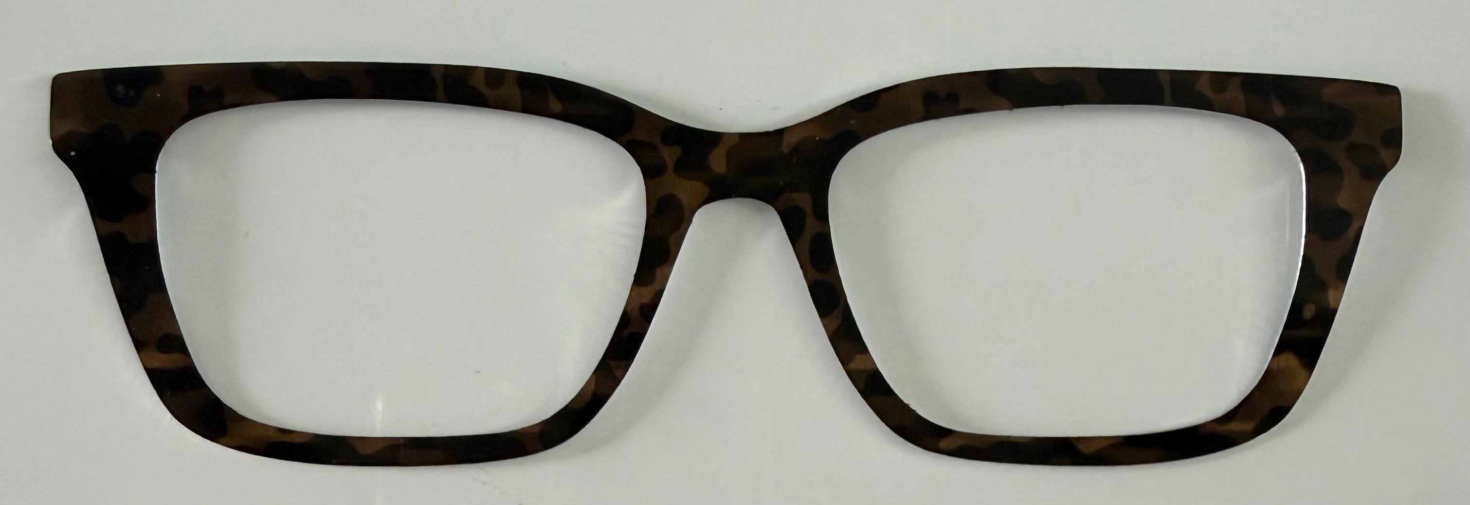 Larkin Topper; metal; deep brown and black tort