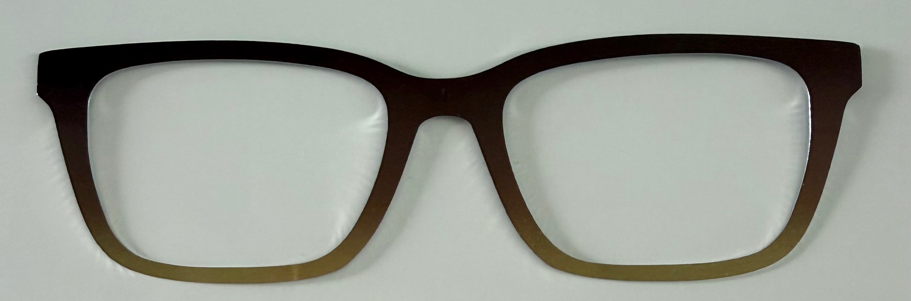 Larkin Topper; black to brown gradient
