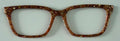 Larkin Topper; dark copper chunky glitter