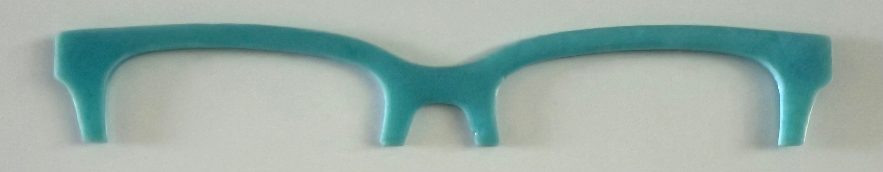 Larkin Brow Topper; aqua