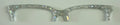 Larkin Brow Topper; silver glitter