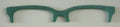 Larkin Brow Topper; sage green