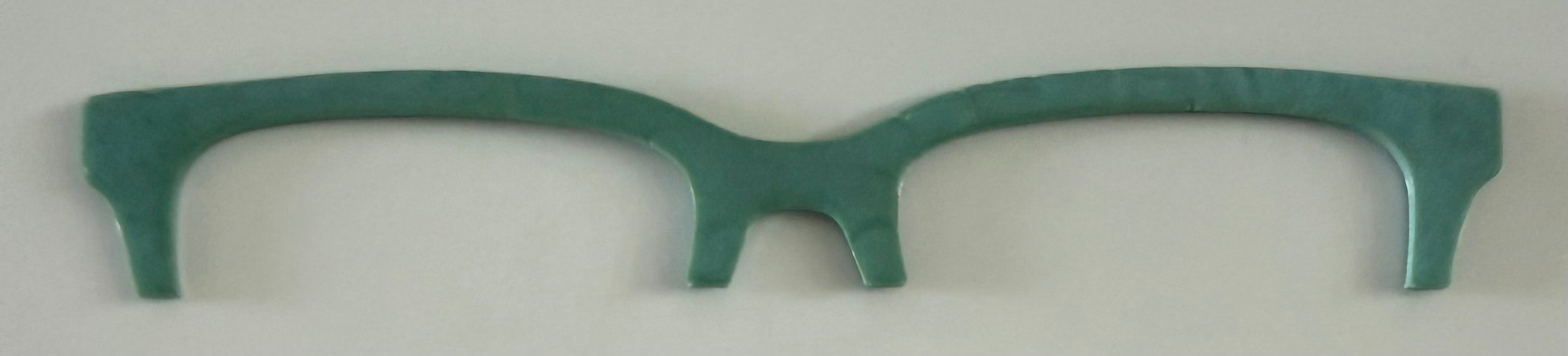Larkin Brow Topper; sage green