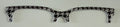 Larkin Brow Topper; silver and black houndstooth