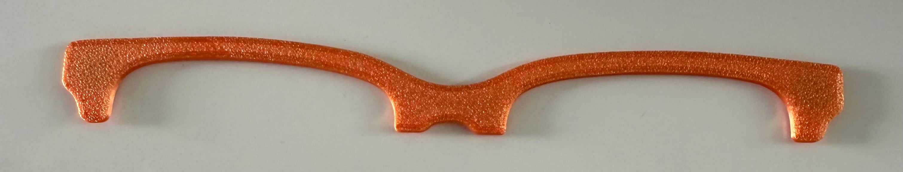 Larkin Brow Topper; orange
