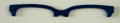 Larkin Brow Topper; deep blue