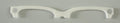 Larkin Brow Topper; white
