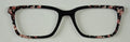 Larkin Topper; black vertical gradient with pink hearts