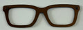 Larkin Topper; brown mirrored stacker