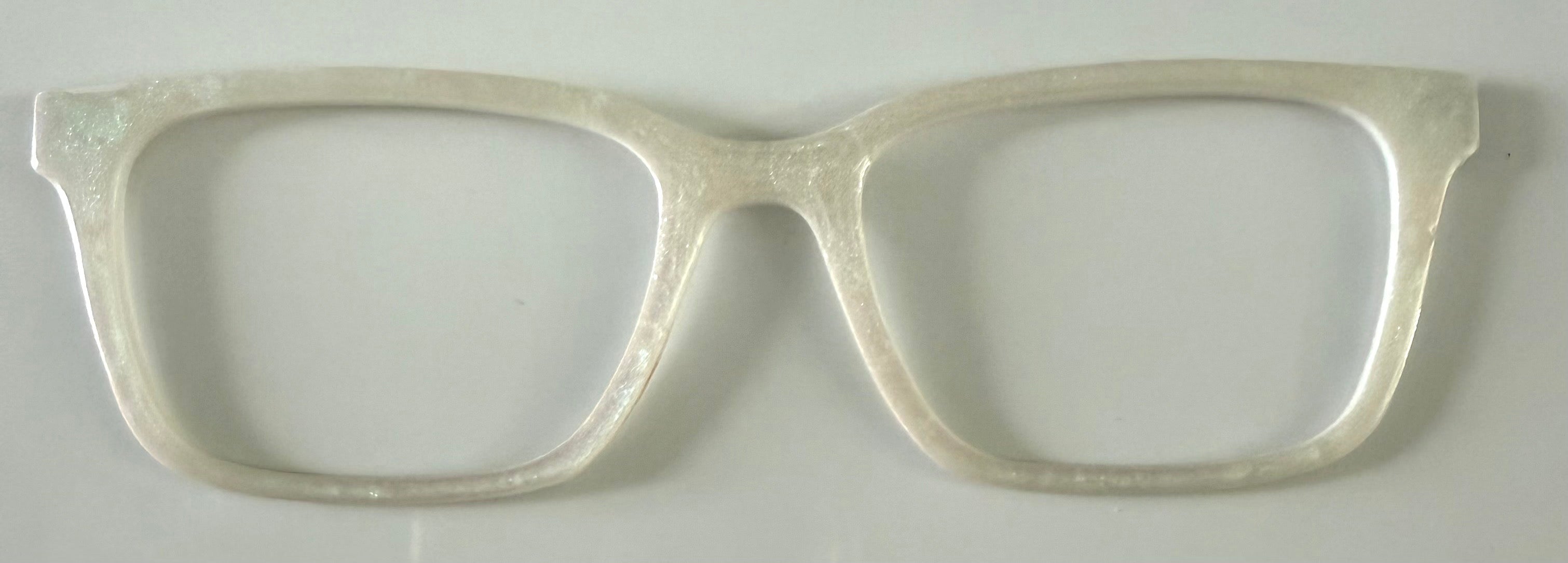 Larkin Topper; Pearl white blank
