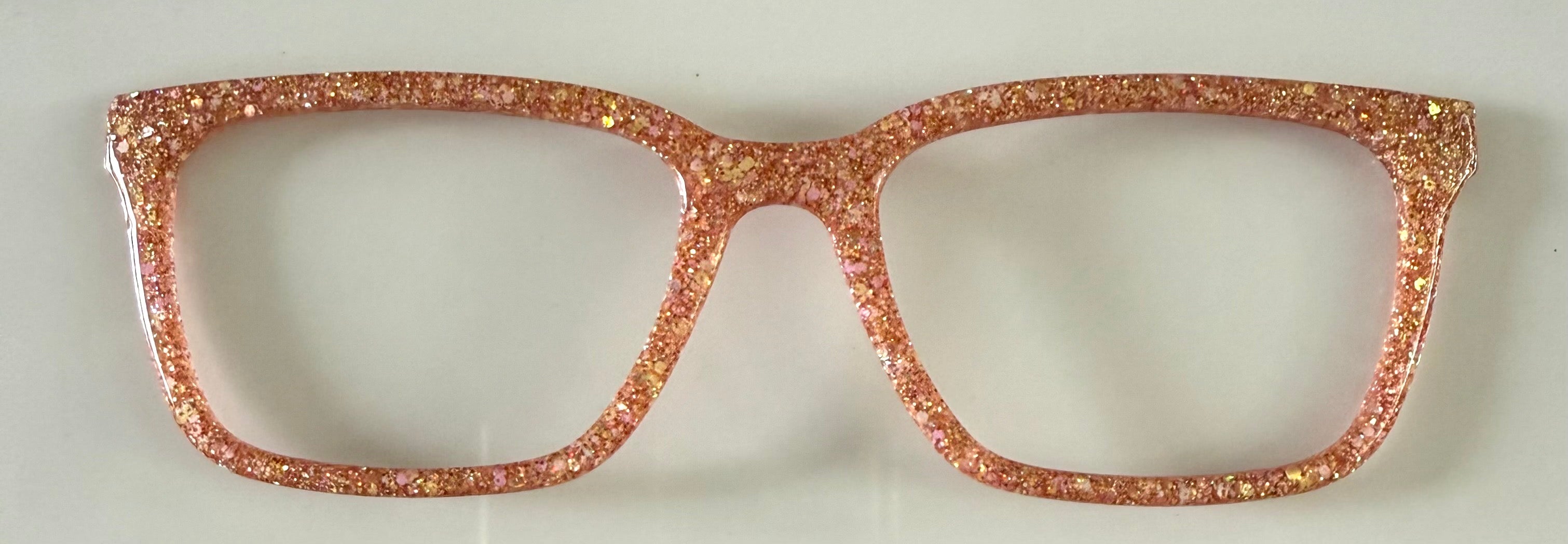 Larkin Topper; rose gold glitter