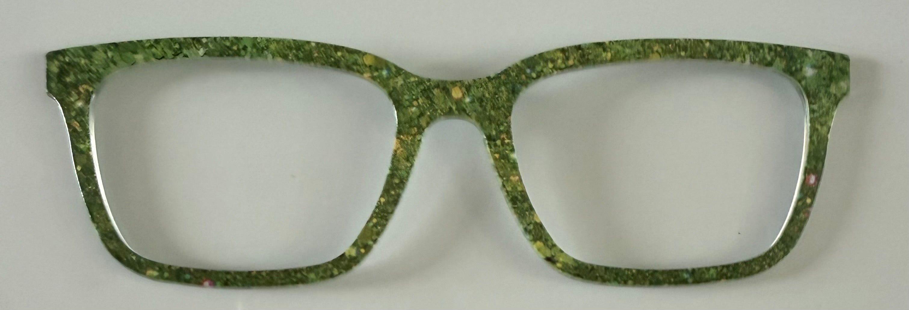 Larkin Topper; green glitter