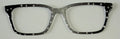 Larkin Topper; gray and black polka dot vertical fade