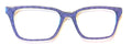 Larkin Topper; black swirl design on purple
