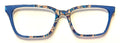 Larkin Topper; misc design pattern to vertical blue split