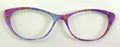 Ella Topper; purple and blue with golden streaks