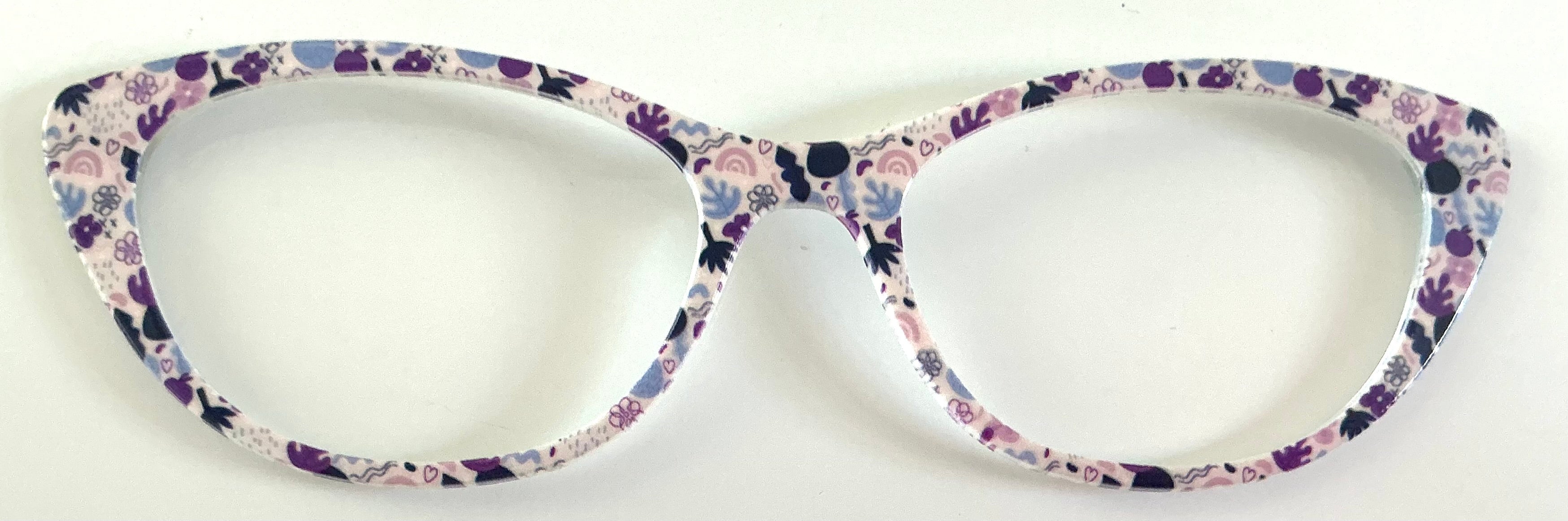 Ella Topper; purple/pink/blue rainbows and flowers etc