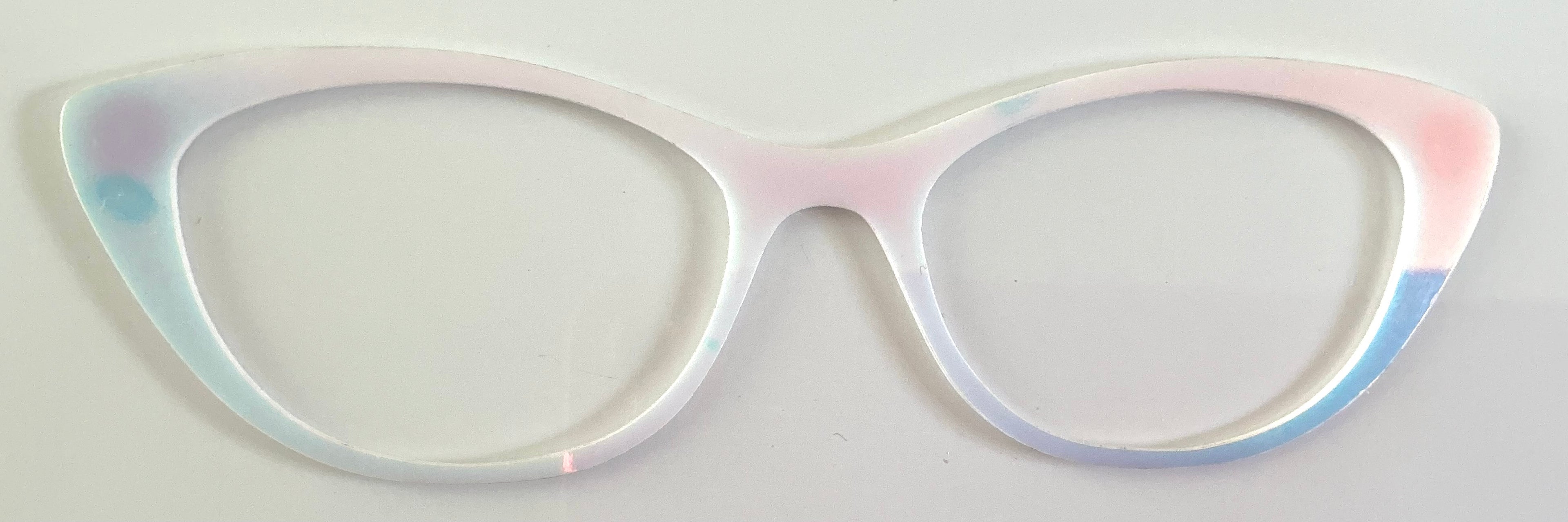 Ella Topper; iridescent 2 (blue/pink tone)