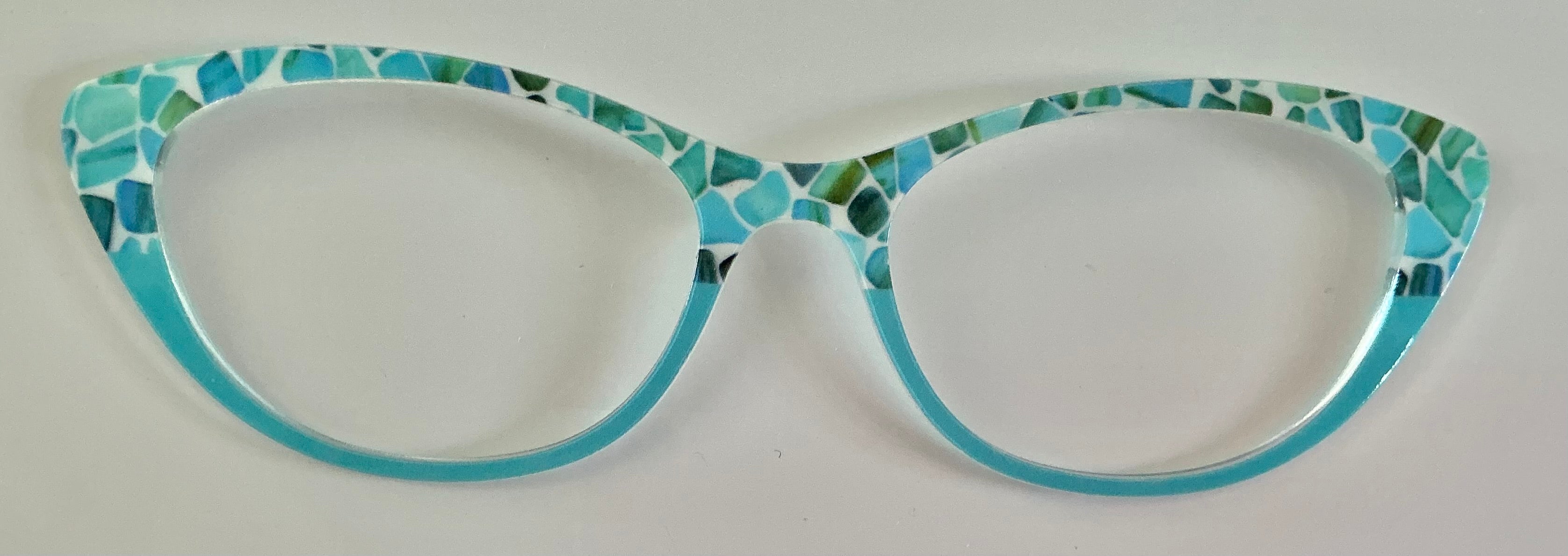 PAIR Ella Topper; light blue stone/split