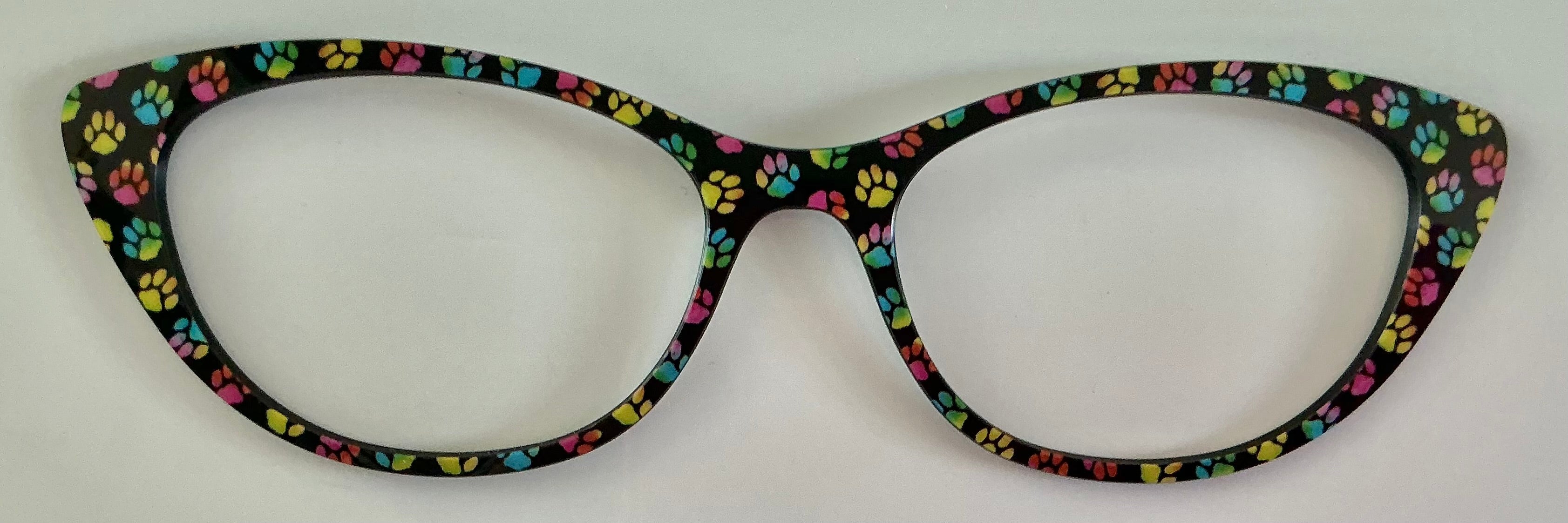 PAIR Ella Topper; rainbow paw prints