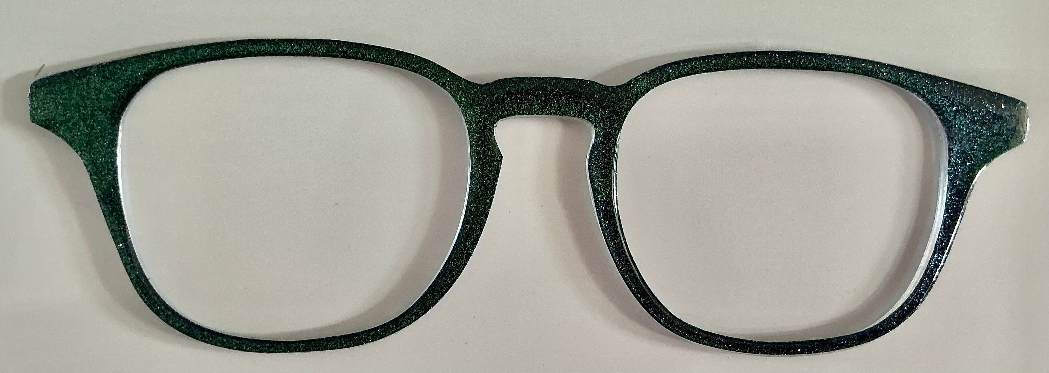 Otis Topper; forest green shimmer