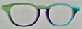 Otis Topper; metal; blue and green