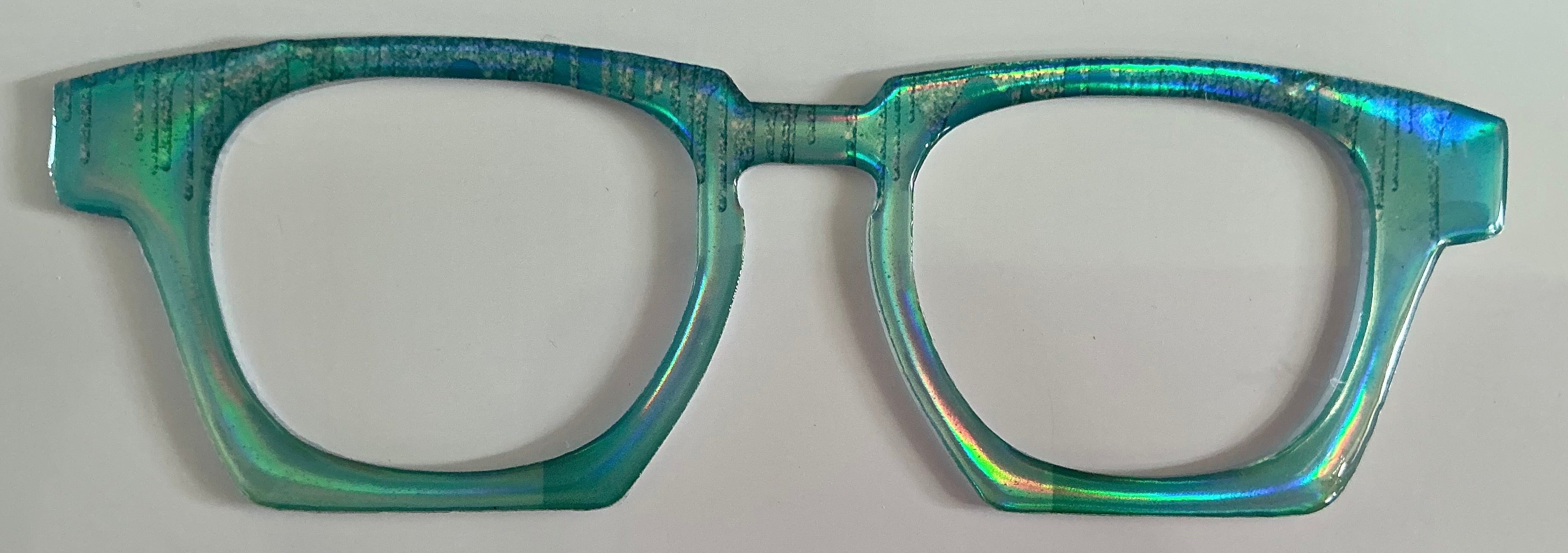 Otis Case Topper; aqua drip shine