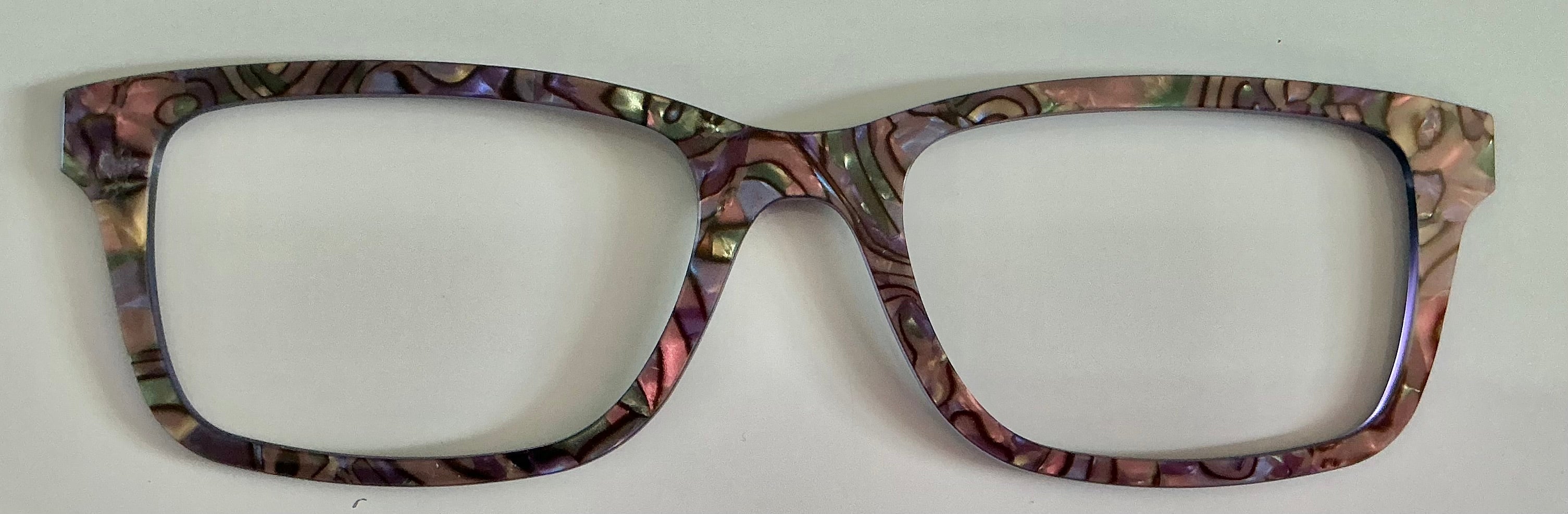 PAIR PREMIUM Otero Topper; brown abalone