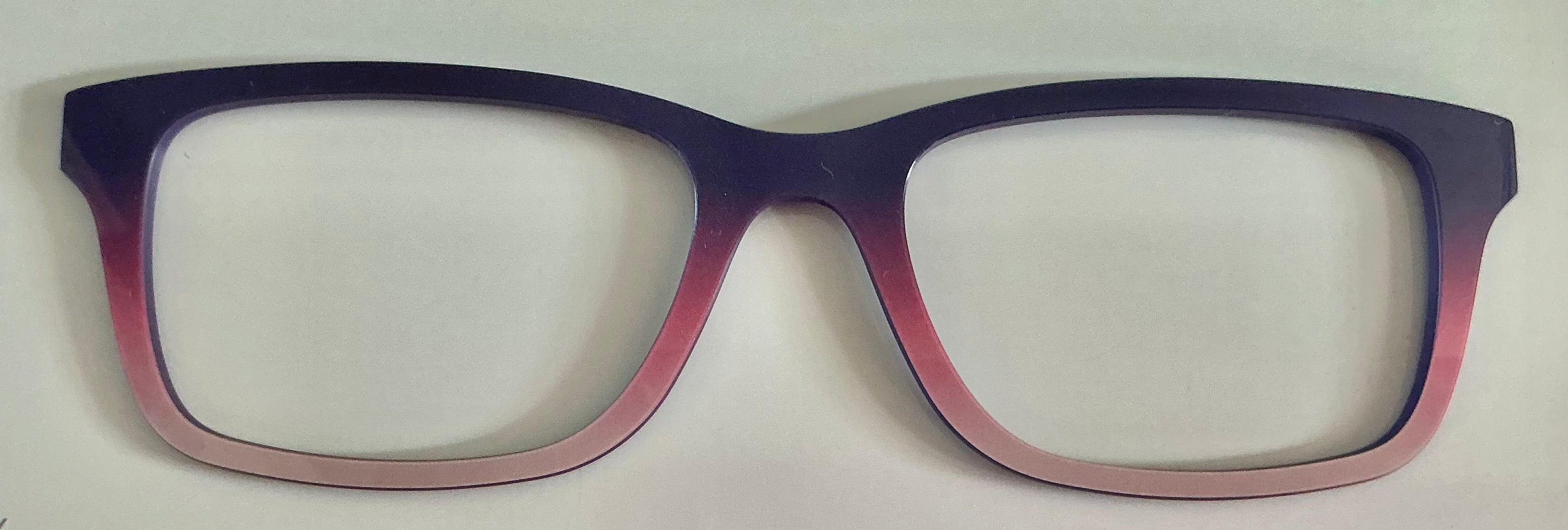 PAIR Otero Topper; purple/pink/cream gradient