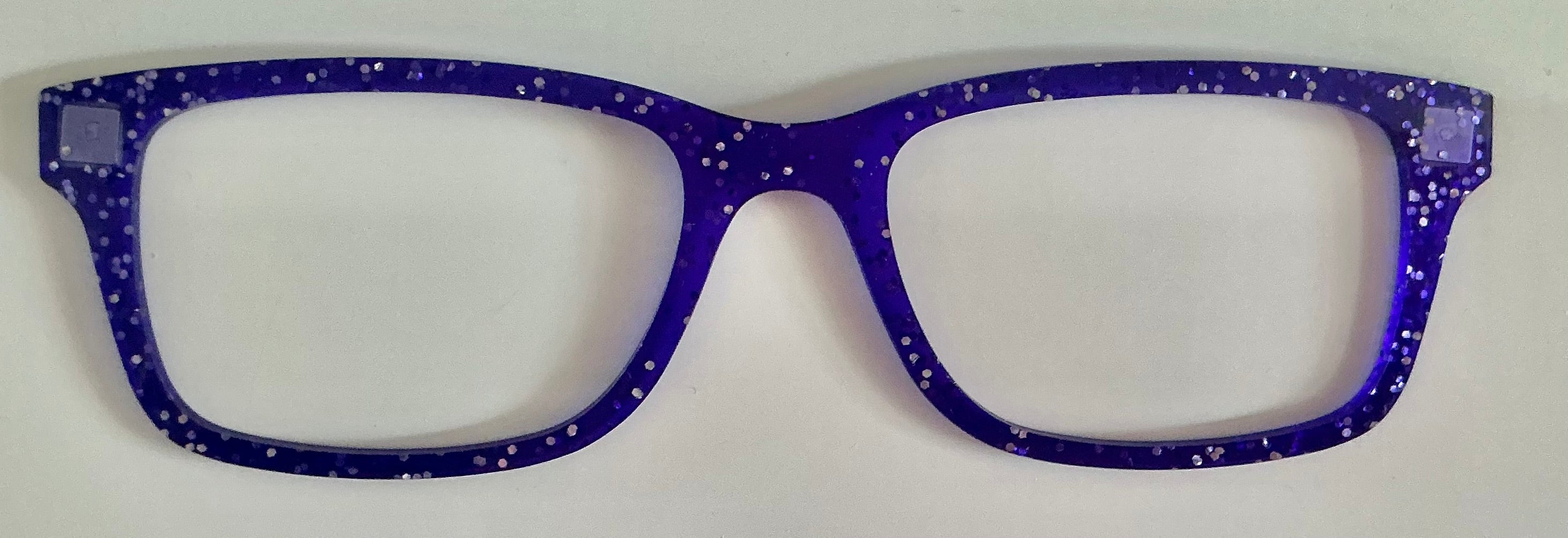 PAIR Otero Topper; blue silver glitter